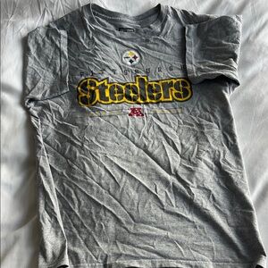 Pittsburgh Steelers NFL Gray Team Apparel Shirt